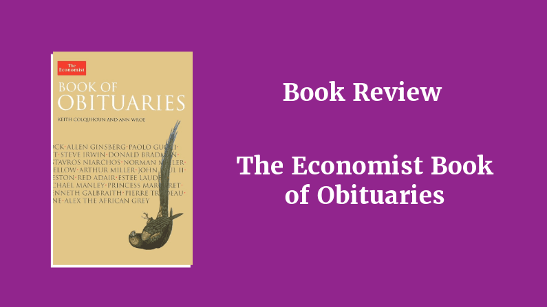 Economist Book of Obituaries Book Review Economist Book of Obituaries Book Review