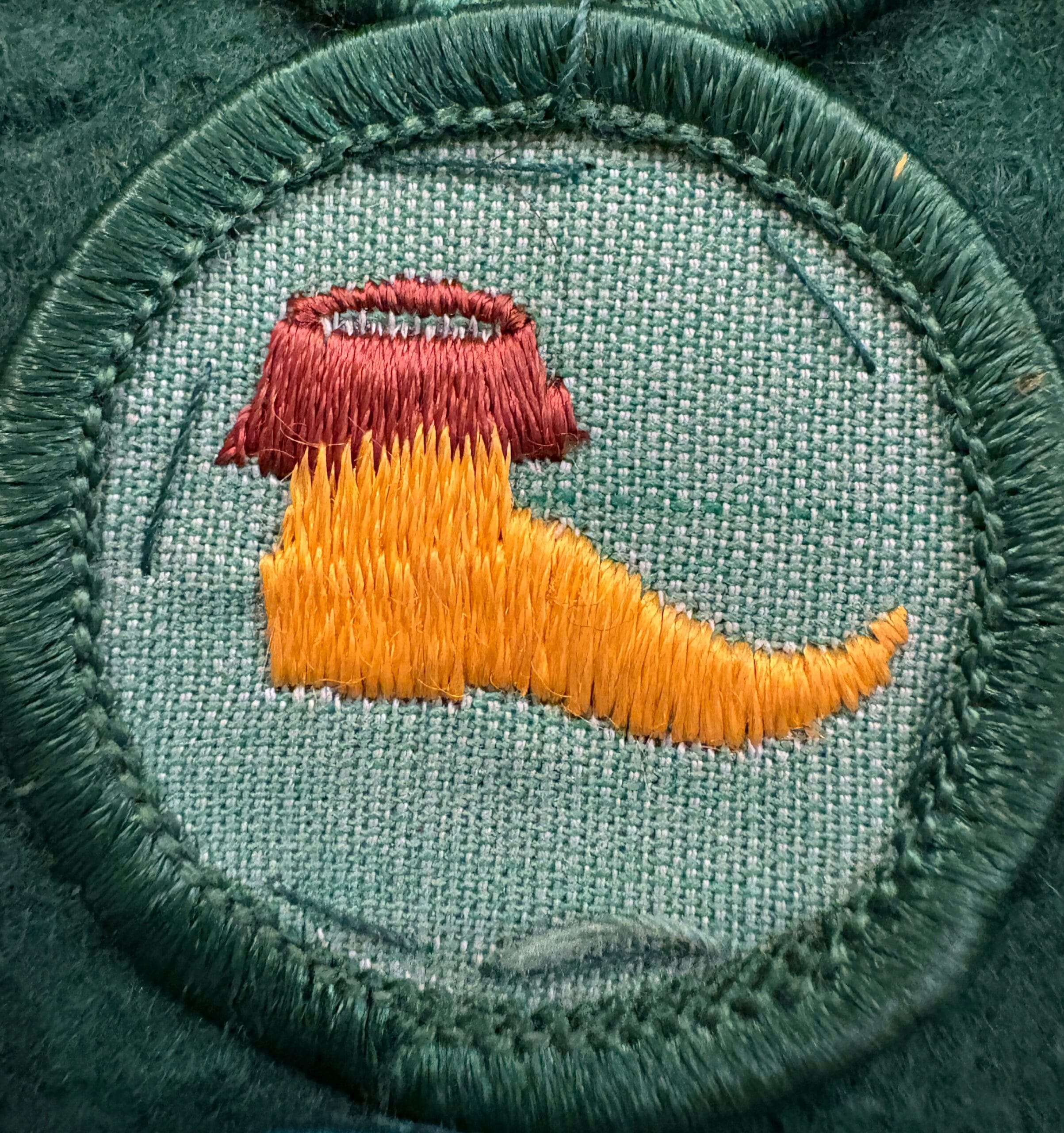 Sewing Mannequin Badge