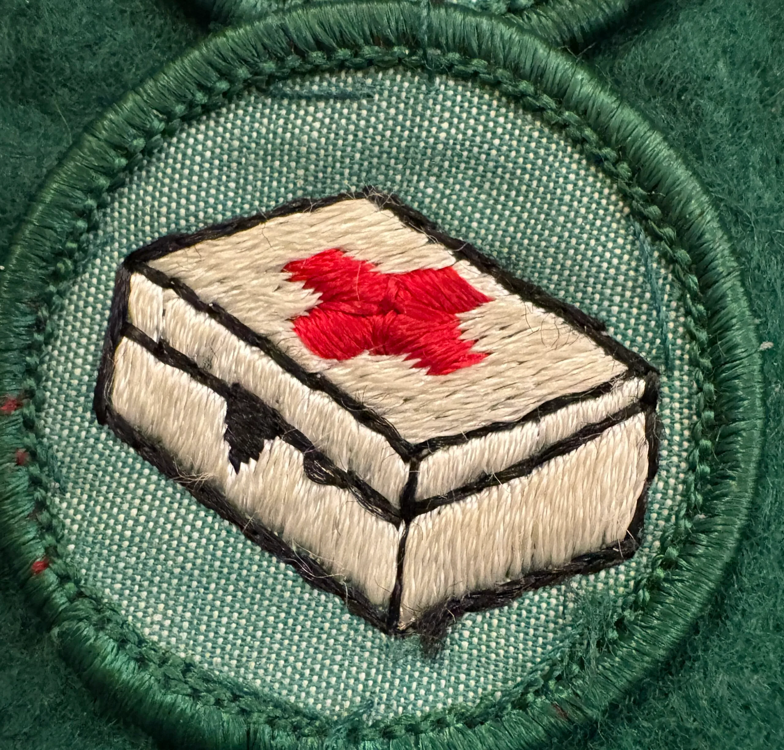 First Aid Kit Badge Sewing Mannequin Badge