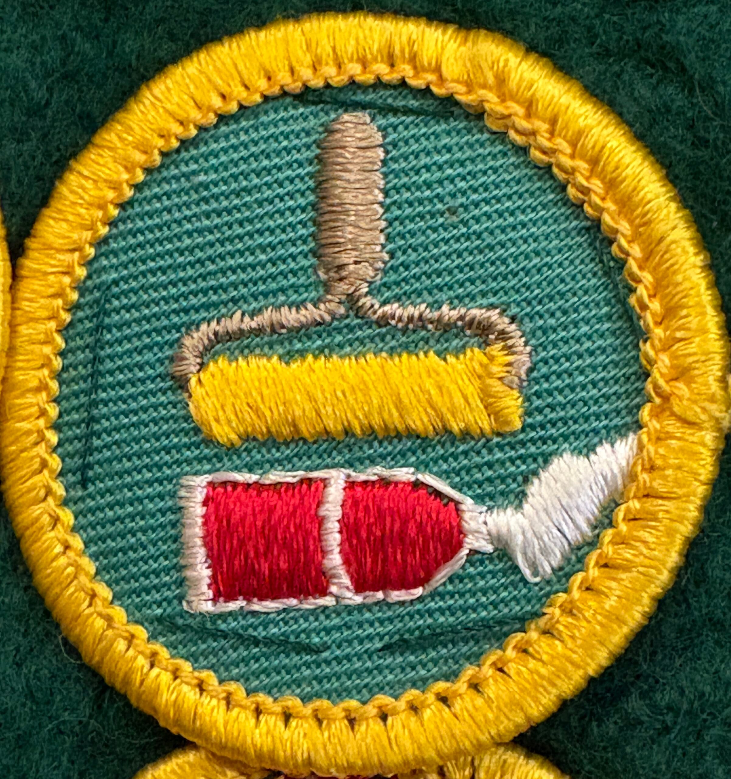 Sewing Mannequin Badge