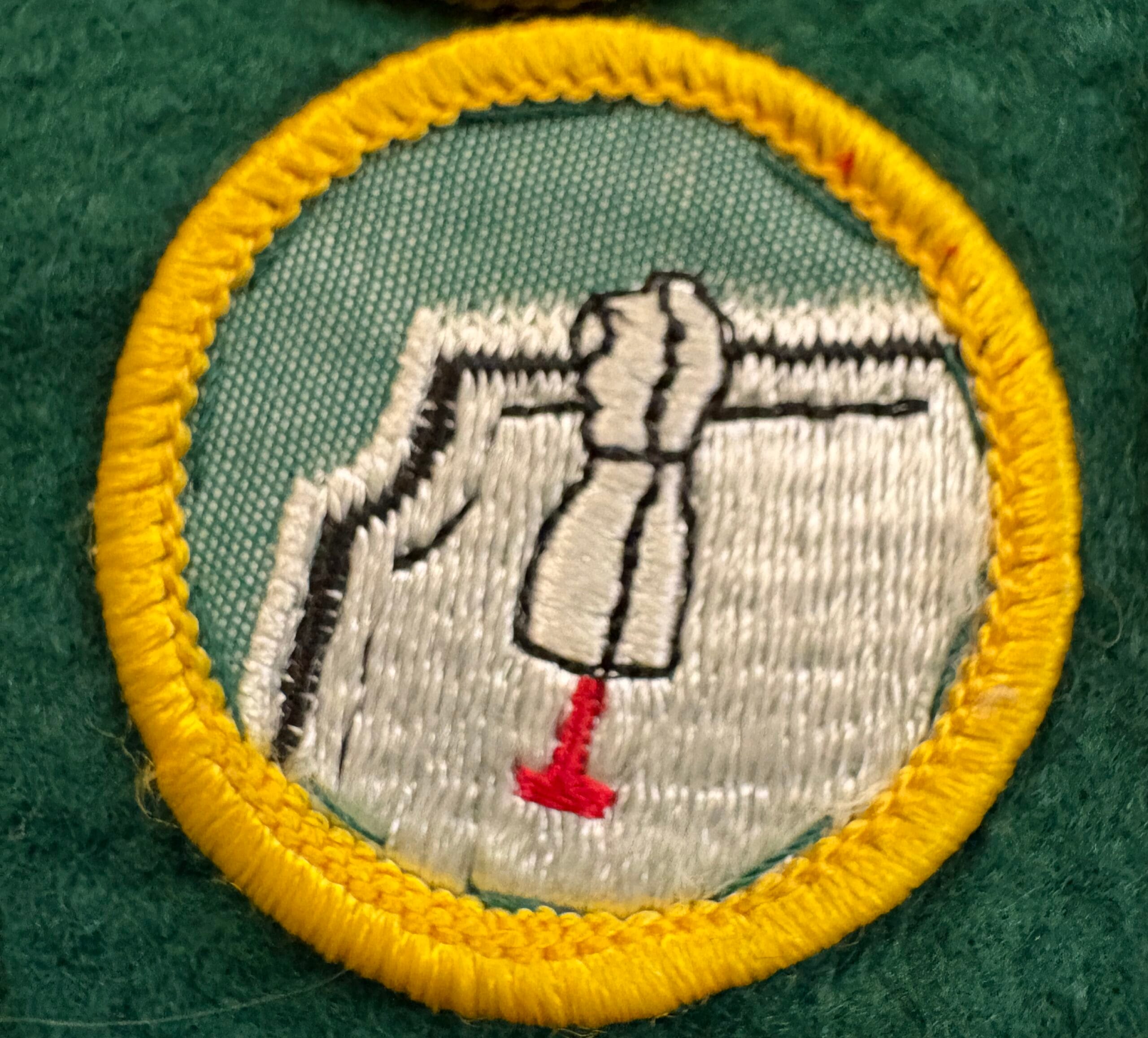 Sewing Mannequin Badge