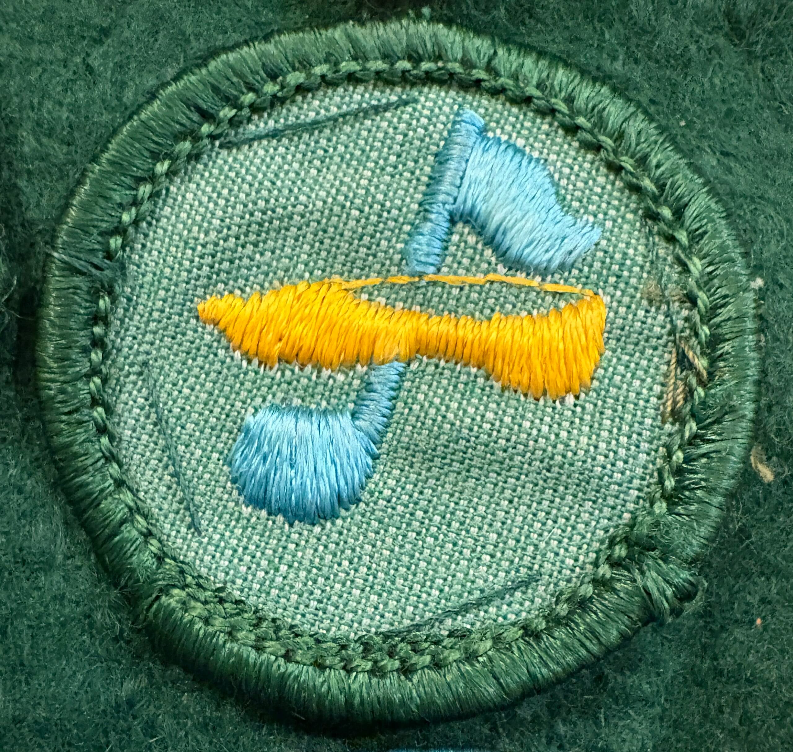 Sewing Mannequin Badge