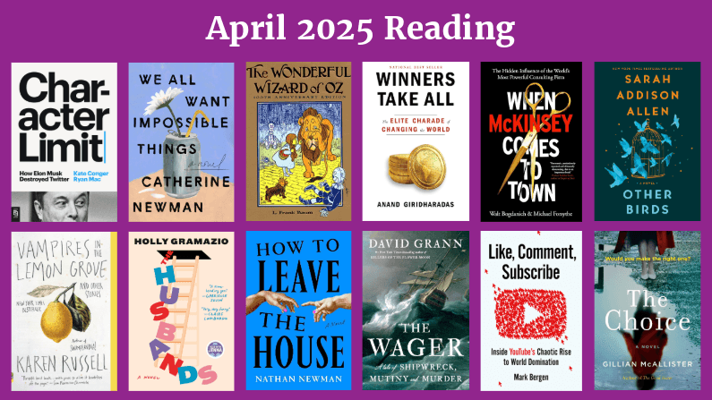April 2025 Reading