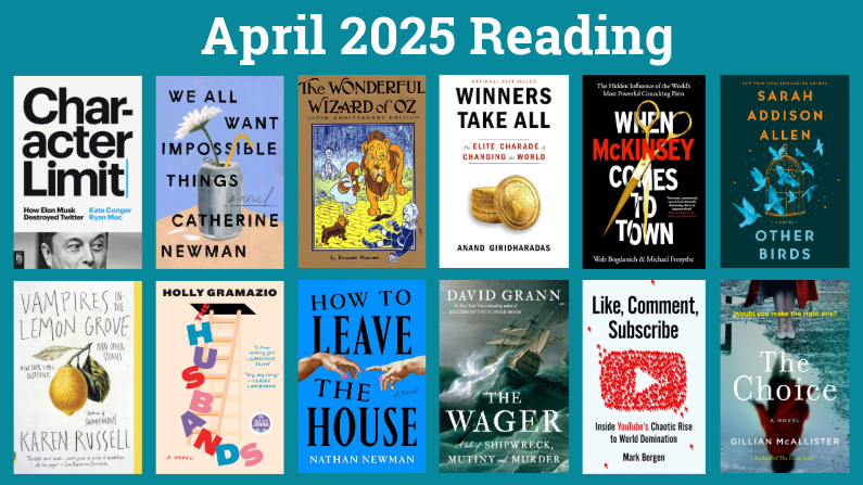 April 2025 Reading